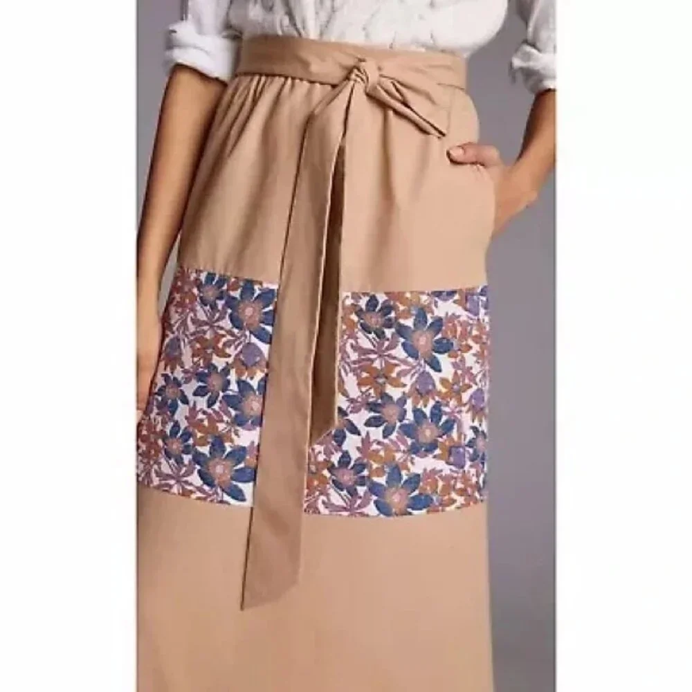 Anthropologie Sachin & Babi Jacquard Cotton Floral Maxi Skirt - NWOT - Picture 3 of 6